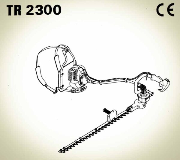 KAAZ TR 2300 Hekk Klippur